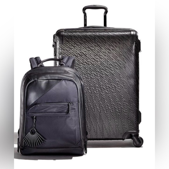 TUMI X PUBLIC SCHOOL Collab Limited Edition Sleek Black Backpack
